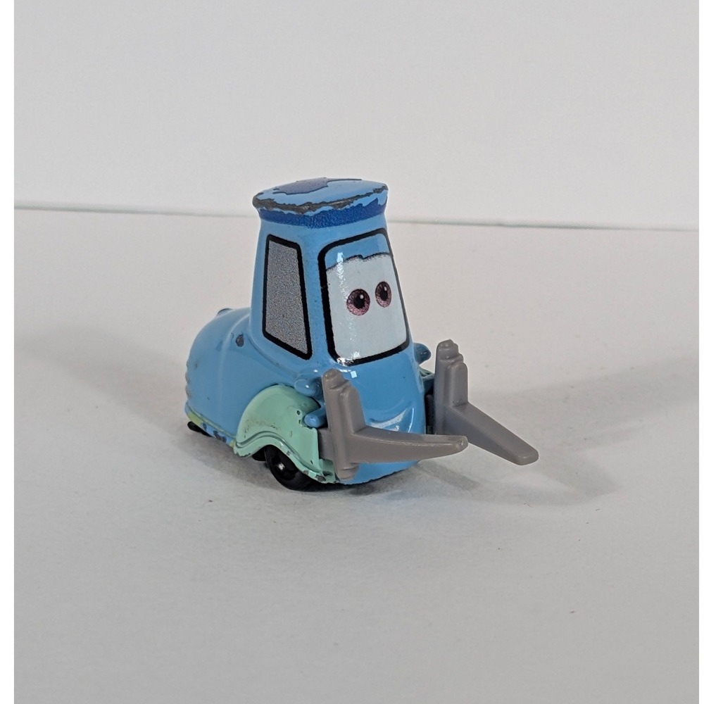 Disney Pixar Cars Mattel Guido Forklift Blue Diecast Toy Vehicle J7557